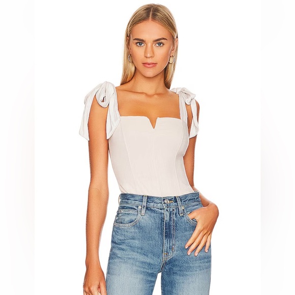 Free People Tops - Free People Bodysuit with ties